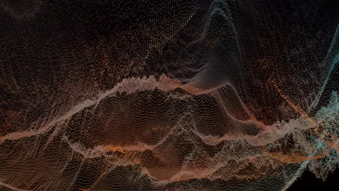 Infinite Threads Vj Loop Stock Footage 108787422