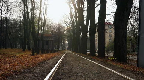 The infinite trolley track Stock Footage 44469153