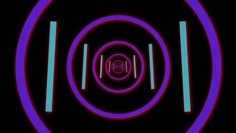 Infinite tunnel Stock Footage 301397674