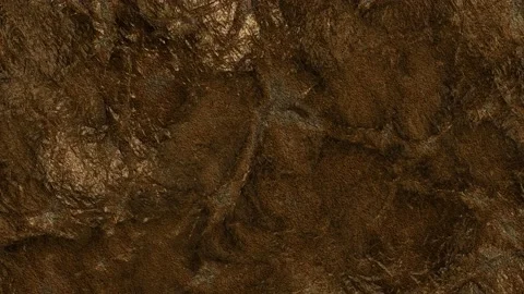 Infinite vertical movement of a rough brown abstract surface. Stock Footage 167620745