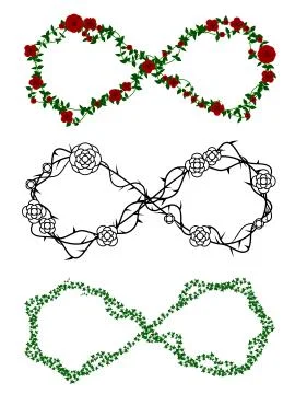 Infinite vines Stock Illustration