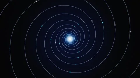 Infinite vortex core 4k 库存影片 337628588