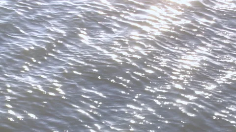 Infinite water waves background move in lake. Natural unicolor texture footage Stock Footage 149028038