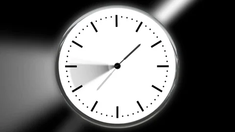 Infinite zoom in timelapse clocks Stock Footage 120679503