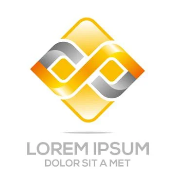 Infinity 2logo infinity symbol s 8 element design vector Stock Illustration