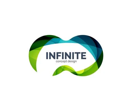 Infinity business logo concept Stock Illustration