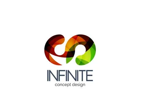 Infinity business logo concept Stock Illustration