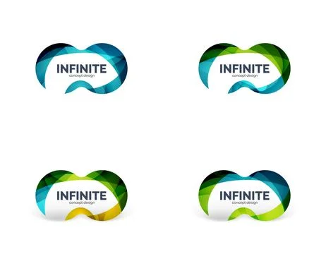 Infinity business logo concept イラスト素材