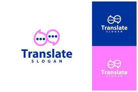 Infinity Chat logo vector template, Creative Chat Infinity logo design conc.. Stock Illustration