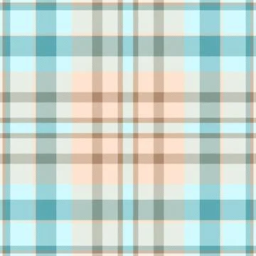 Infinity check seamless pattern, daisy fabric background tartan. Dining roo.. Stock Illustration