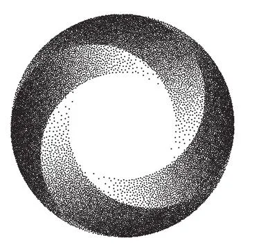Infinity circle. Abstract geometric round shape. Stock Illustration
