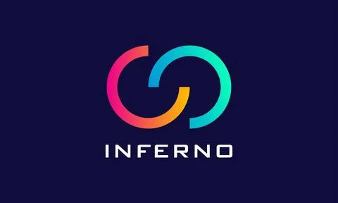 Infinity circle chain logo vector link connection technology イラスト素材