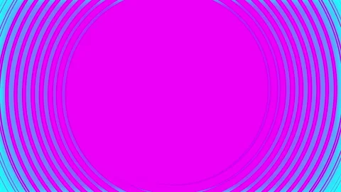 Infinity circles twirl pattern in turquoise on pink Stock Footage 307697224