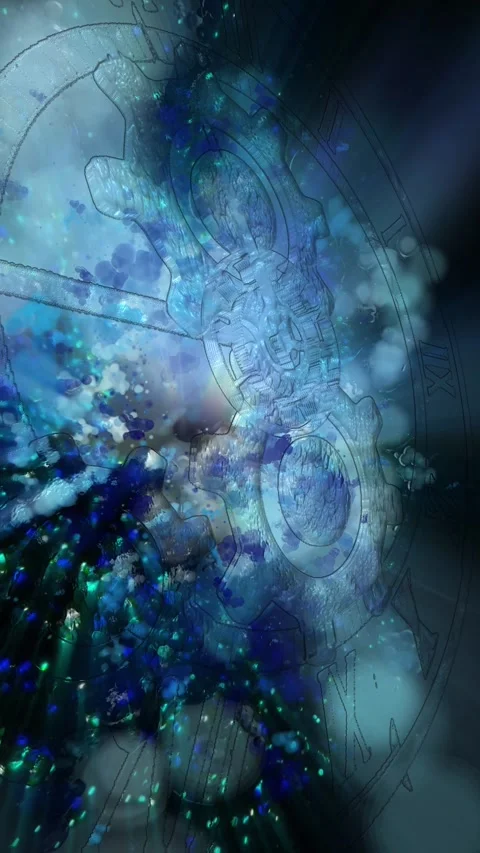 Infinity clock Stock Footage 303662942