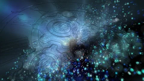 Infinity clock Stock Footage 303663011