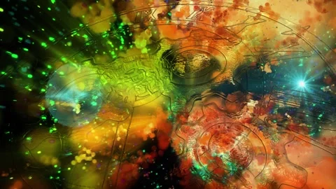 Infinity clock Stock Footage 303663402