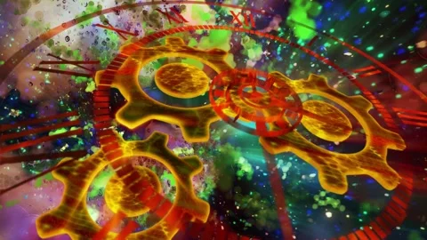 Infinity clock Stock Footage 303664541
