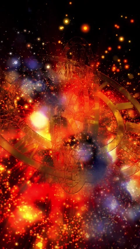 Infinity clock Stock Footage 303781582
