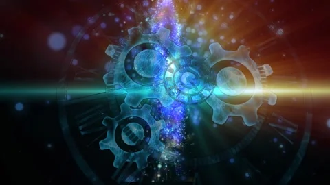 Infinity clock Stock Footage 303781583