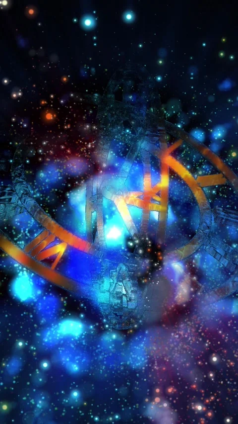 Infinity clock Stock Footage 303781589