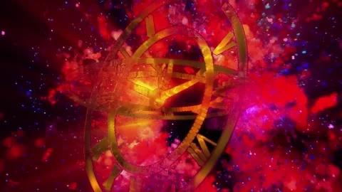 Infinity clock Stock Footage 303781731