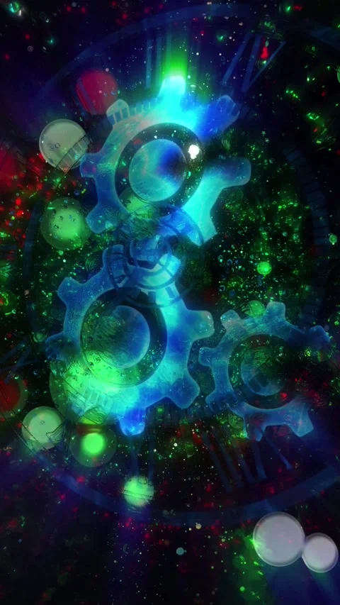 Infinity clock Stock Footage 303781808