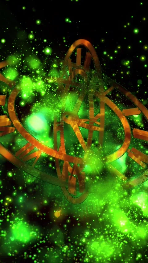 Infinity clock Stock Footage 303781809
