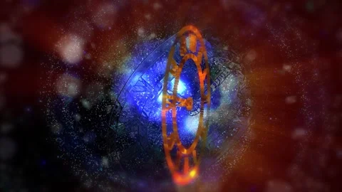 Infinity clock Stock Footage 303781838