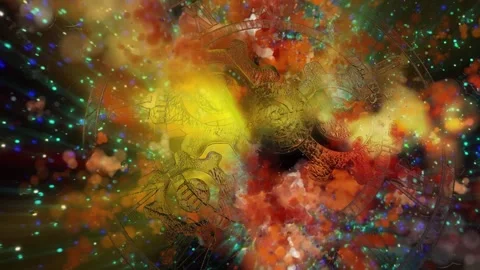 Infinity clock Stock Footage 303781844