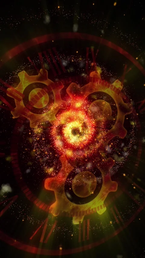 Infinity clock Stock Footage 303781942