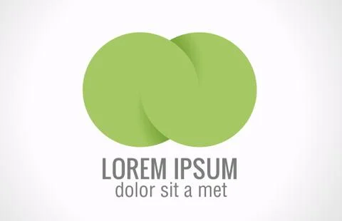 Infinity cloud logo template abstract. vector icon. 스톡 일러스트