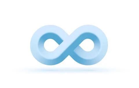Infinity color icon, sign element graphic. Vector Stock Illustration