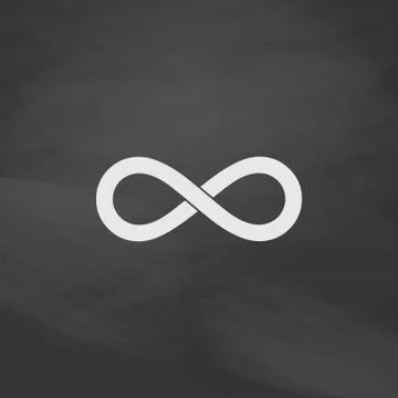 Infinity computer symbol イラスト素材