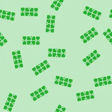 Infinity cube fidget toy glyph vector seamless pattern Stock Illustration