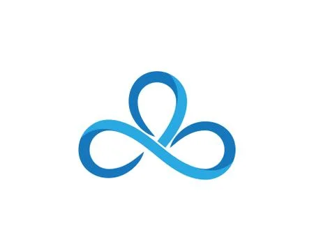 Infinity Design Infinity logo Stock Illustration