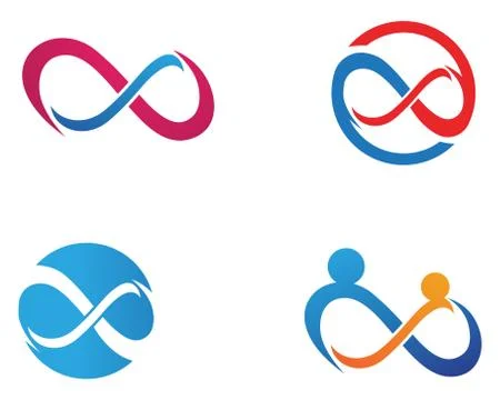 Infinity Design Infinity logo Vector Logo template 스톡 일러스트