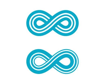 Infinity Design Logo template Stock Illustration