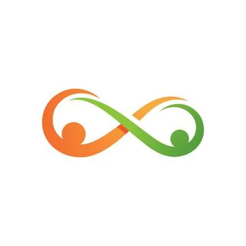 Infinity Design Vector icon illustration Stock Illustration