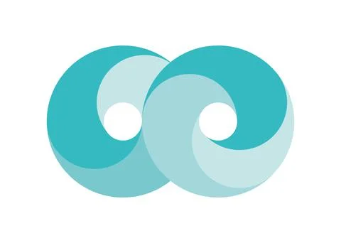 Infinity Design Vector icon illustration Logo template design Stock Illustration