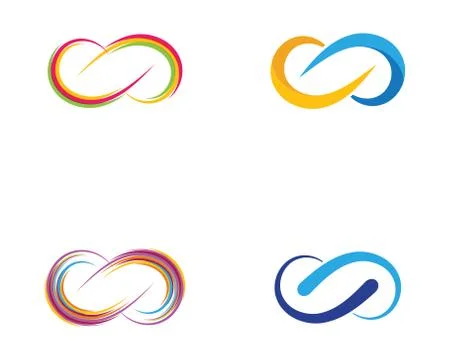 Infinity Design Vector Illustrazione stock
