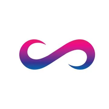 Infinity Design Vector Illustrazione stock