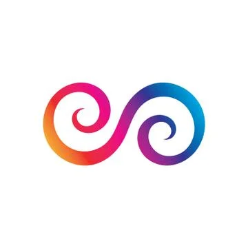 Infinity Design Vector Stock Illustration