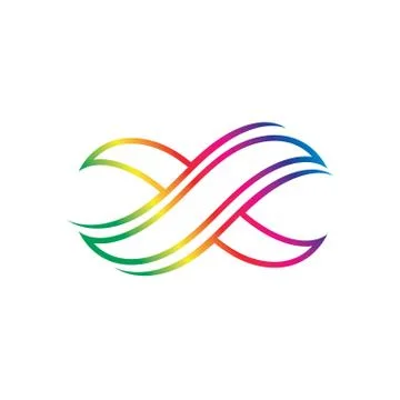 Infinity Design Vector Stock Illustration