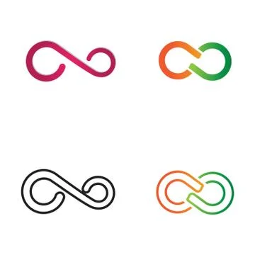 Infinity Design Vector Stock Illustration