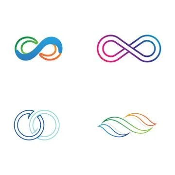 Infinity Design Vector Stock Illustration