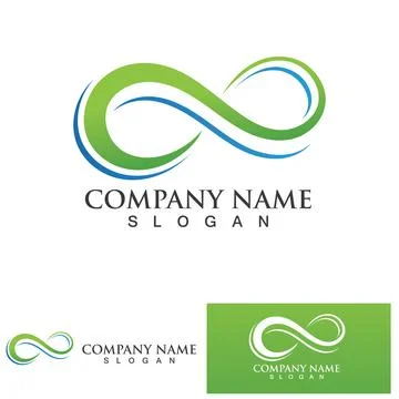 Infinity Design Vector Illustrazione stock