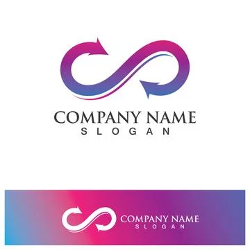 Infinity Design Vector Stock Illustration