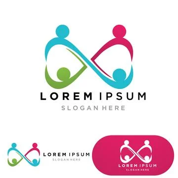 Infinity Design Vector Stock Illustration