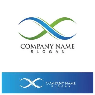 Infinity Design Vector Illustrazione stock