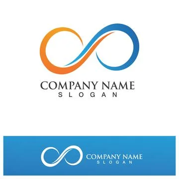 Infinity Design Vector Illustrazione stock
